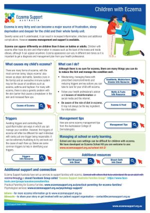 22006 Esa Support Sheet Children With Eczema Page 001