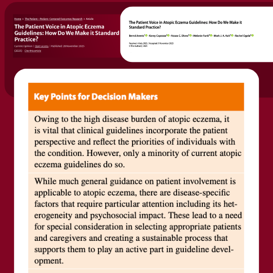 Eczema Support Australia Eczema Support Australia The Patient Voice In Atopic Eczema Guidelines How Do We Make It Standard Practice 3