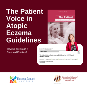 Eczema Support Australia The Patient Voice In Atopic Eczema Guidelines How Do We Make It Standard Practice Voice Blog