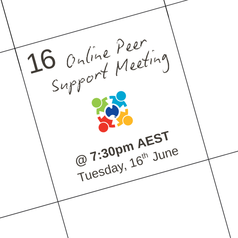 Event Peer Support Meeting Post