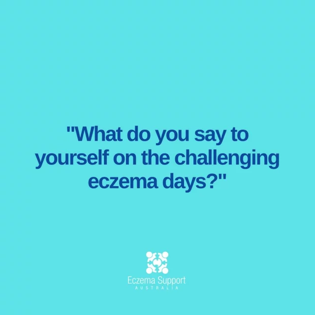 What do you say to yourself on the challenging eczema days? 

Comment below 💭👇