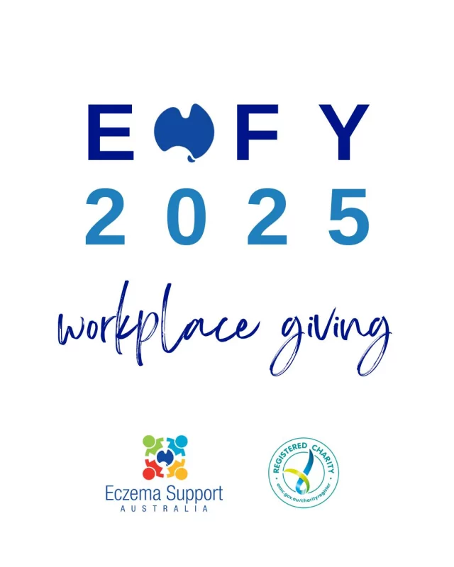 EOFY: Ways to Give – Workplace Giving 🙌 

Help Us to Help You! 

Join our Workplace Giving program and make a lasting impact—automatically. Your regular, pre-tax donation will help us deliver vital support and connection to Australians living with eczema. 

Head to our website - link in bio - ways to give
 
#WorkplaceGiving #EczemaSupportAustralia #EOFY