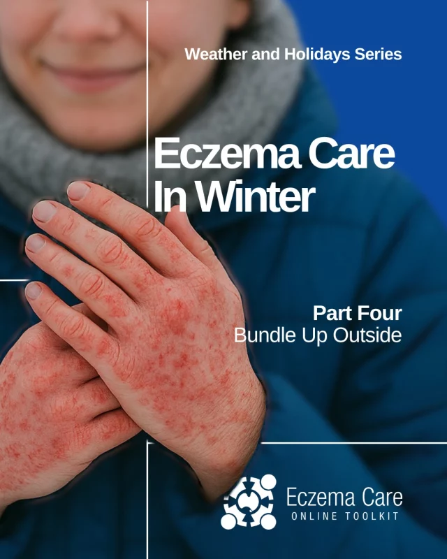 ❄️🧤 Today’s care tip: Layer up! 

 Layers can really help regulate your skin in the winter and avoid overheating 🩵 

For more eczema winter tips, check out our BLOG⤵️
link in stories
#eczemawintercare #eczemasupportaustralia #eczema