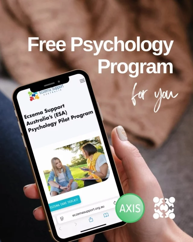 💙 How Can Self-Care Help with Eczema? 
 
We believe self-care isn’t optional — it’s essential. 

We are running a FREE Psychology Program co-created with @Axis Clinic to help you understand the mind-skin connection and learn simple, practical ways to support both your child’s wellbeing — and your own. 

👉 Join here: link in bio

#EczemaSupportAustralia  #SelfCareIsHealthCare #Psychology #Eczema